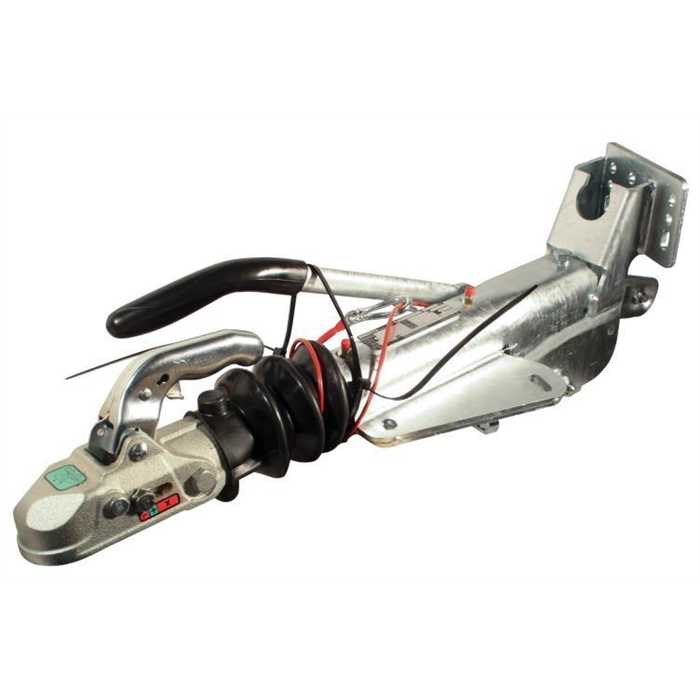 Frein à inertie KF27-A1 mécanique têtes d'attelage support de roue jockey soudé Frein à inertie KF27-A1 mécanique têtes d'attelage support de roue jockey soudé