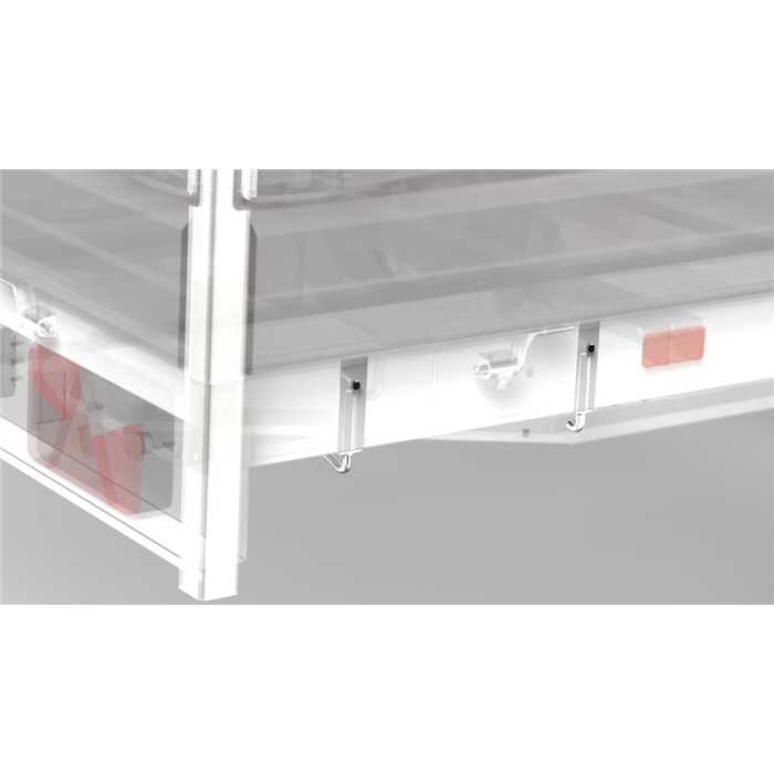 Hapert - OPTION kit de crochets d'arrimage pour filet/bache Hapert - OPTION kit de crochets d'arrimage pour filet/bache