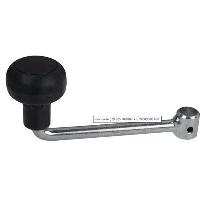 Manivelle pour roue jockey Manivelle pour roue jockey