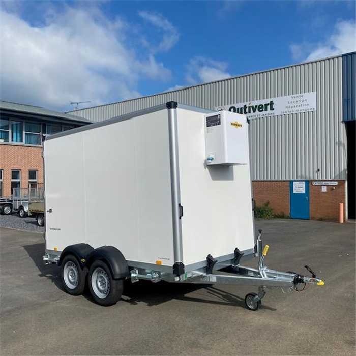 Remorque Frigo Humbaur HGK 25 32 18-21 PF 60 Deluxe – 2500 kg - fabrication allemande Remorque Frigo Humbaur HGK 25 32 18-21 PF 60 Deluxe – 2500 kg - fabrication allemande