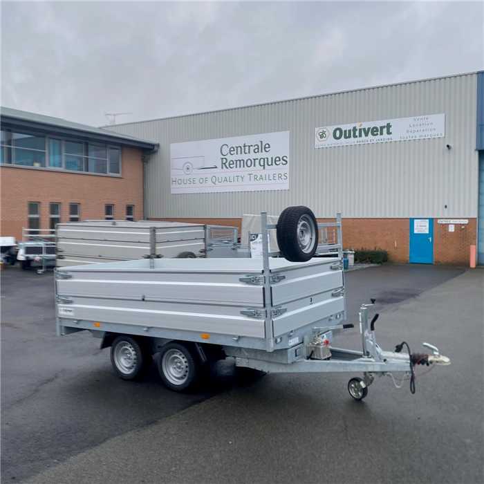 REMORQUE HAPERT COBALT HB2 2000 kgs - 305 x 160 - 195/50 R 13 C REMORQUE HAPERT COBALT HB2 2000 kgs - 305 x 160 - 195/50 R 13 C