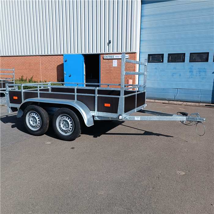 Remorque SYMA bois ouverte 257 x 131 - 2 essieux- 750KG Remorque SYMA bois ouverte 257 x 131 - 2 essieux- 750KG