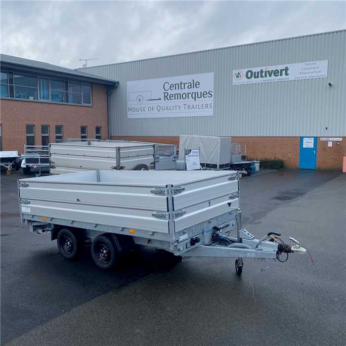 RemorqueTri-benne Hapert Cobalt HM-2 FERRO - 335x180 - 3500 kg RemorqueTri-benne Hapert Cobalt HM-2 FERRO - 335x180 - 3500 kg