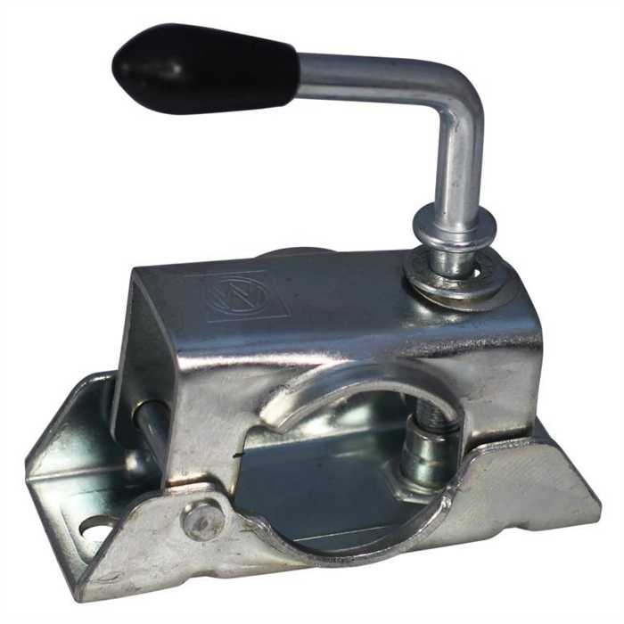 Sabot de denver pour roue jockey à visser Ø48mm zingué Sabot de denver pour roue jockey à visser Ø48mm zingué