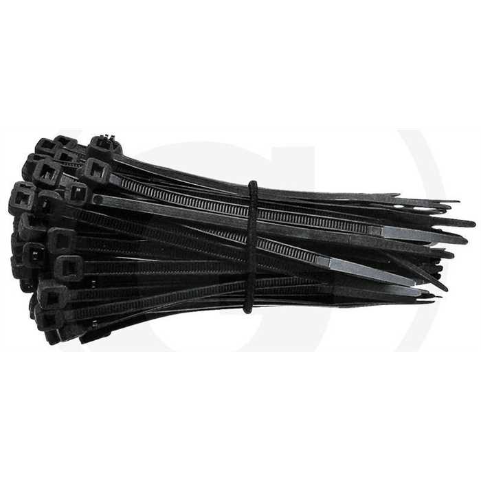 Serre-câbles amovible noir 200 x 4,7 Serre-câbles amovible noir 200 x 4,7