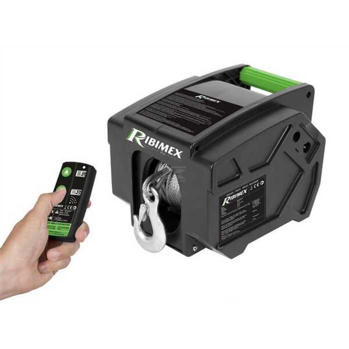 Treuil électrique 12V avec télécommande Treuil électrique 12V avec télécommande